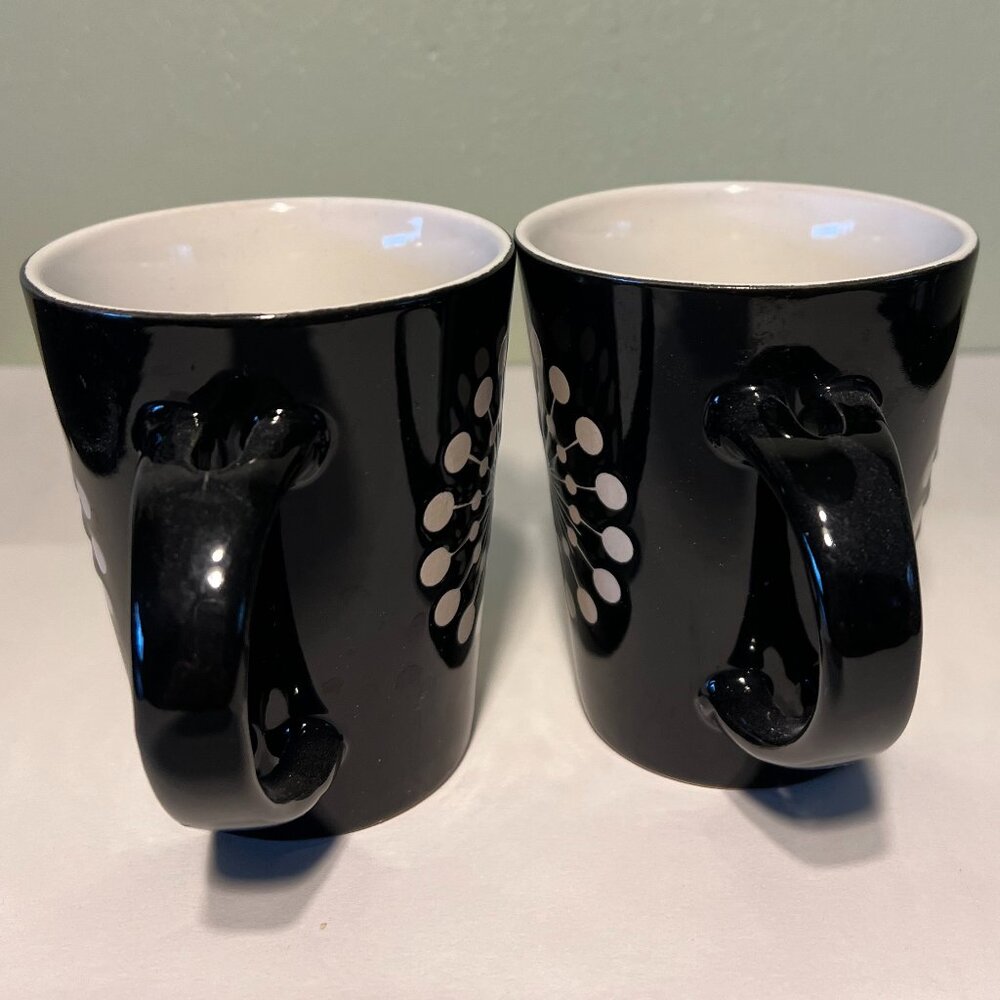 Set of 2 Home Essentials and Beyond STARBURST Retro Boho Mugs ~ Sunburst - Picture 4 of 9